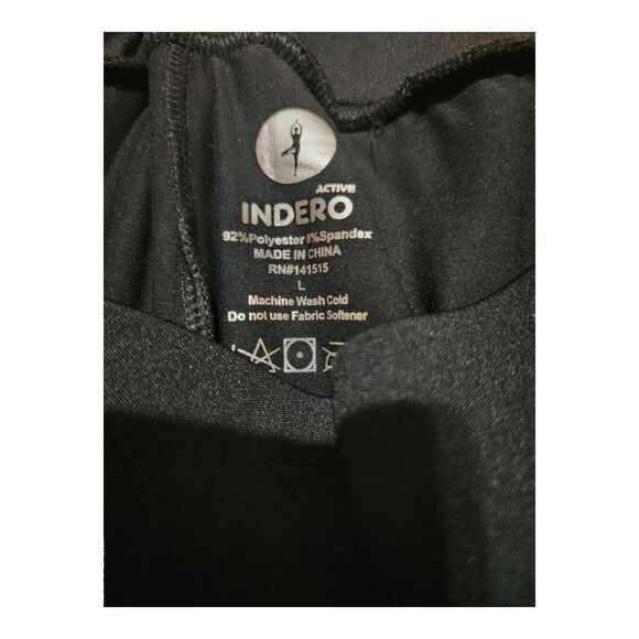 Indero Pleated Black Tennis Skirt - Picture 3 of 3